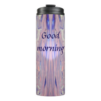 Termo Sunrise Acrylic Pour Thermal Tumbler