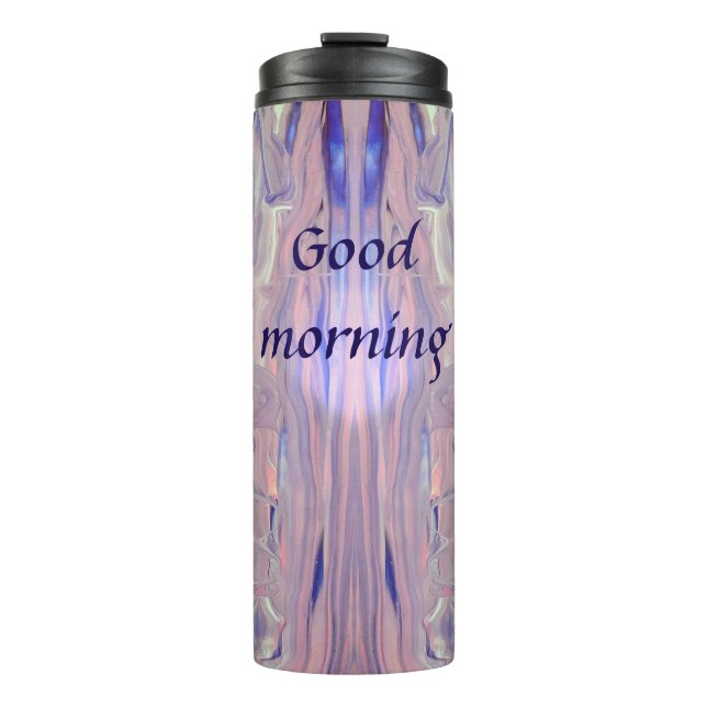 Termo Sunrise Acrylic Pour Thermal Tumbler (Anverso)
