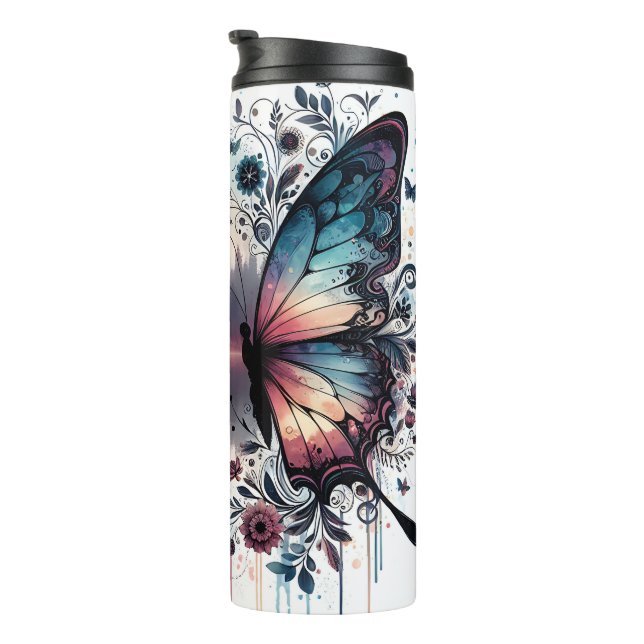 Termo Sunset de mariposa (Rotado hacia la derecha)