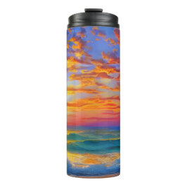 Termo Sunset Tropical Beach Travel