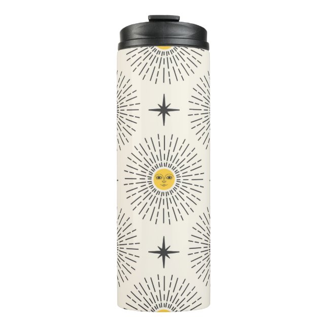 Termo Sunshine con patrón Celestial sin foco (Anverso)
