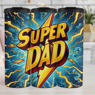 Termo Super Dad: Rayo, tributo heroico