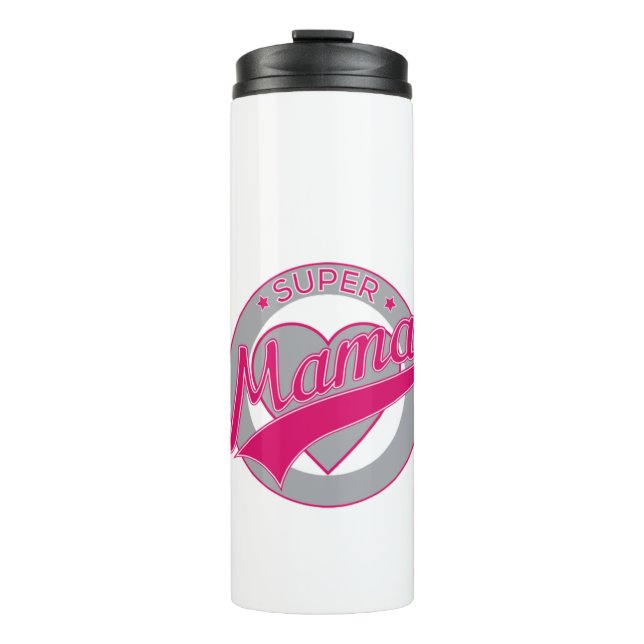 Termo Super mamá (Anverso)