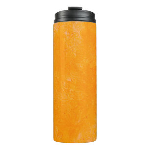 Termo superficie de cemento naranja, fondo de patrón abs