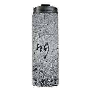 Termo Superficie de hormigón negro y gris