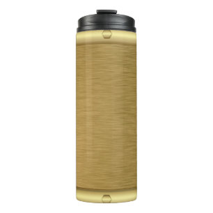 Termo Superficie de oro de textura metalizado