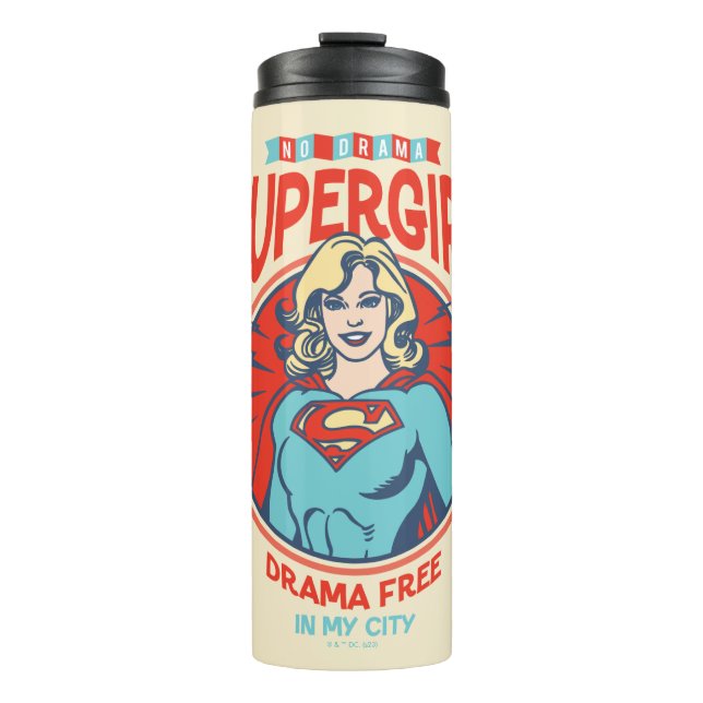 Termo Supergirl Drama Free In My City (Anverso)
