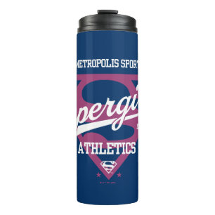 Termo Supergirl Metropolis Sports Athletics Graphic