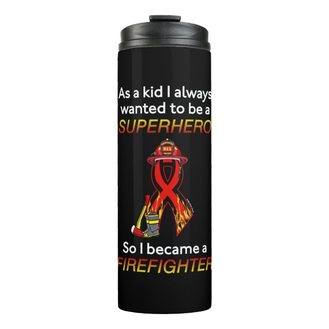 Termo SUPERHERO...Bombero (Anverso)