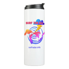 Termo Surfea todos. TLW. Surfeando los Grandes Lagos