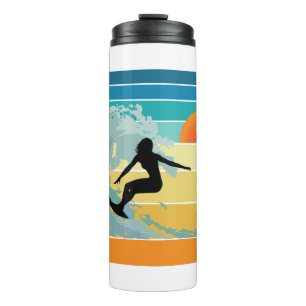 Termo Surfer Chica Vintage Sunset