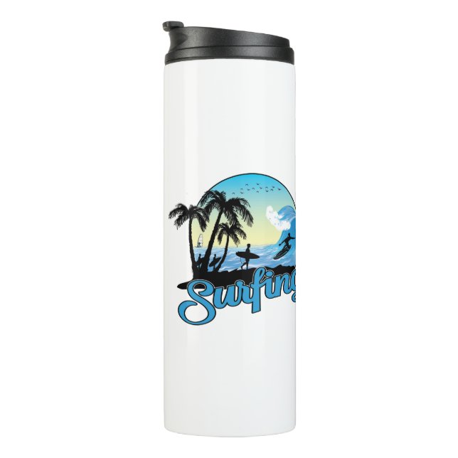 Termo Surfing Sea Beach (Rotado hacia la derecha)