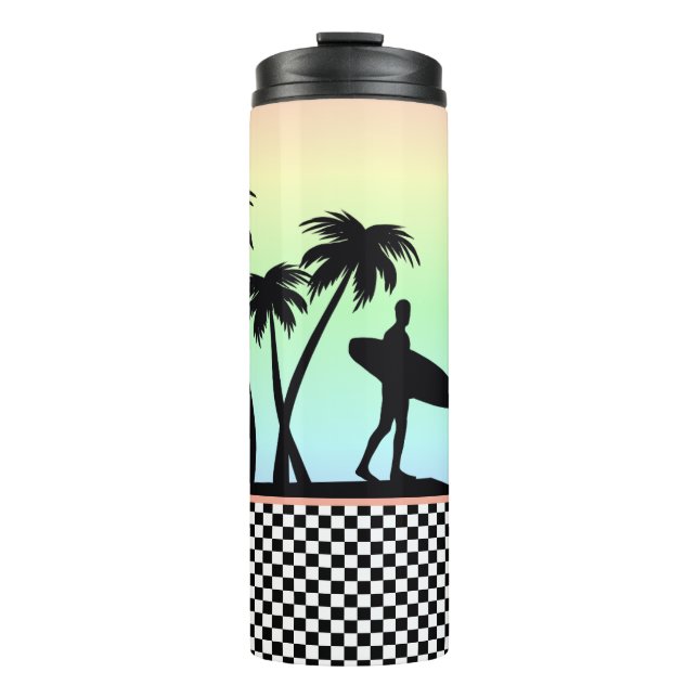 Termo Surfista Tropical Personalizado (Anverso)