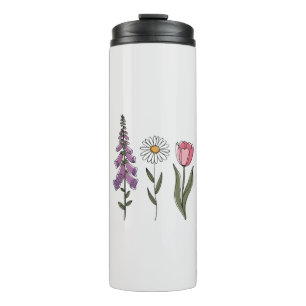 Termo Sutil Anti-Trump - Foxglove Daisy Tulip III