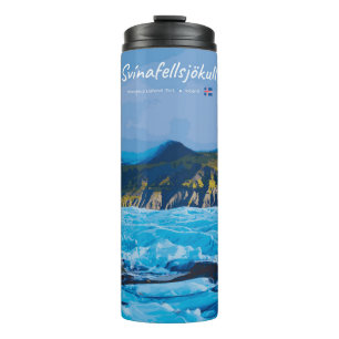 Termo Svínafellsjökull, Islandia - Vista del glaciar