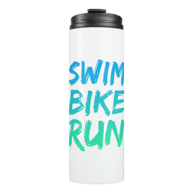 Termo Swim Bike Run gran diseño (Anverso)