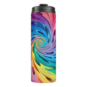 Termo Swirls multicolores