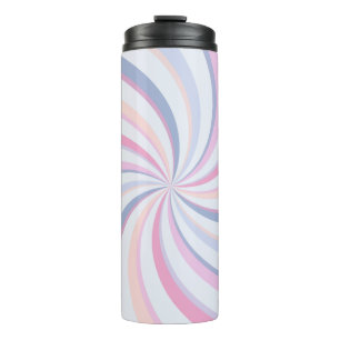 Termo Swirls Peach Blue Rosa