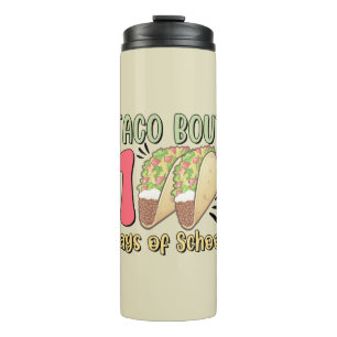 Termo Taco acerca de 100 días de clases