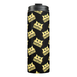 Termo Tacocats Tumblador termal negro