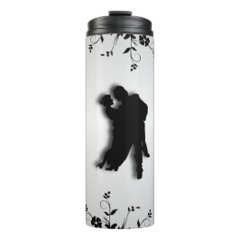 Termo Tango Dancers Silhouette 1 Silver