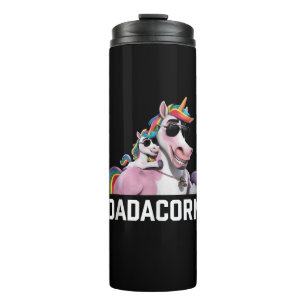 Termo Tanque Dadacorn Unicornio Papá Regalo Divertido Dí