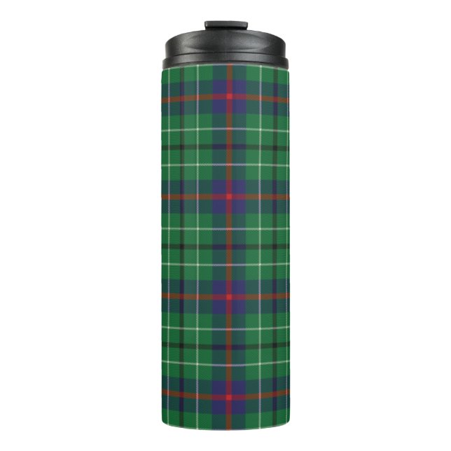 Termo Tartan Clan Duncan Plaid Green Red Blue Check (Anverso)