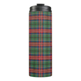 Termo Tartan Clan MacCulloch Plaid Green Red Blue Check