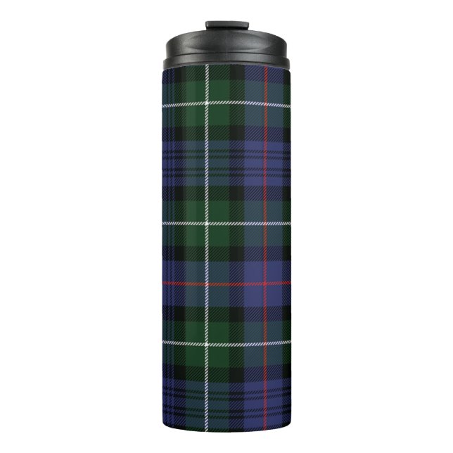 Termo Tartan Clan MacKenzie Plaid Green Black Check (Anverso)