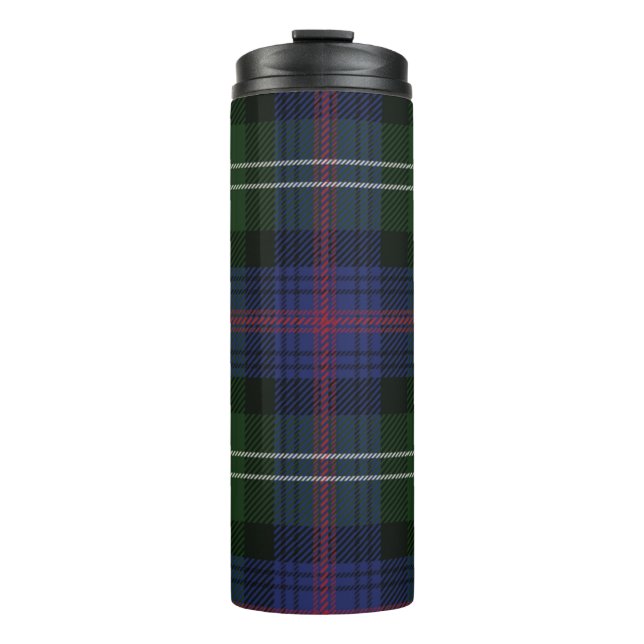 Termo Tartan Clan Sutherland Plantado Green Black Check (Anverso)