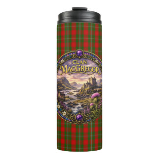 Termo Tartan del Clan Escocés MacGregor