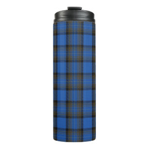 Termo Tartan Plaid Azul de la Isla de Skye
