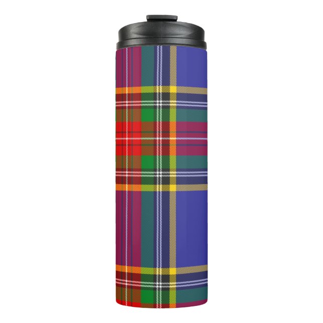 Termo Tartan Plaid Escocés Clan MacBeth (Anverso)
