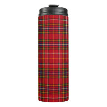 Tartan Royal Stewart Rojo Dorado Cuadros Escoceses