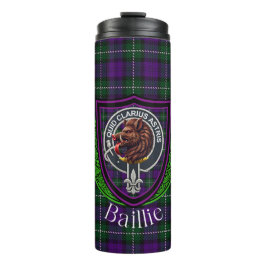 Termo Tartan y Cresta del Clan Escocés Baillie