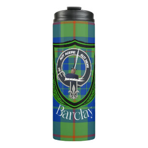 Termo Tartan y Cresta del Clan Escocés Barclay