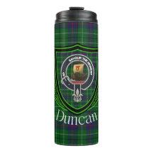 Tartan y Cresta del Clan Escocés Duncan
