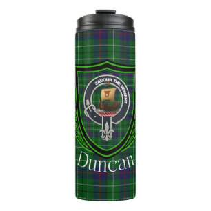 Termo Tartan y Cresta del Clan Escocés Duncan