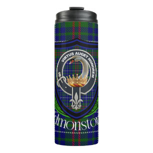 Termo Tartan y Cresta del Clan Escocés Edmonstone