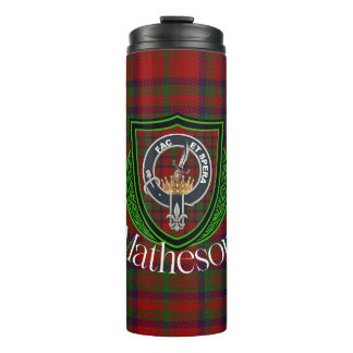 Termo Tartan y Cresta del Clan Escocés Matheson