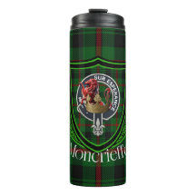 Tartan y Cresta del Clan Escocés Moncrieffe