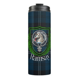 Termo Tartan y Cresta del Clan Escocés Ramsay