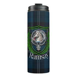 Termo Tartan y Cresta del Clan Escocés Ramsay