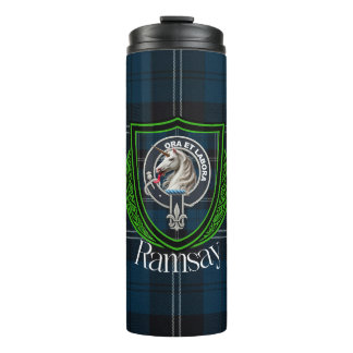 Termo Tartan y Cresta del Clan Escocés Ramsay