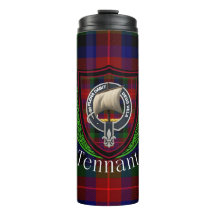 Tartan y Cresta del Clan Escocés Tennant