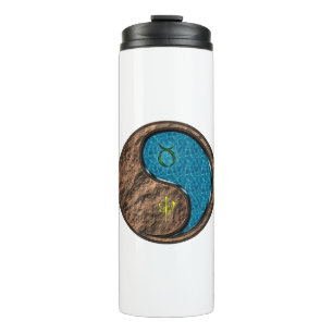 Termo Tauro y Mono de Agua