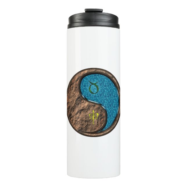 Termo Tauro y Mono de Agua (Anverso)