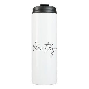 Termo Taza aislada con nombre personalizado: Taza con as