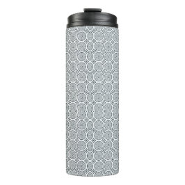 Termo Taza alta para viajar con tapa negra