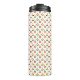 Termo Taza alta para viajes con tapa negra